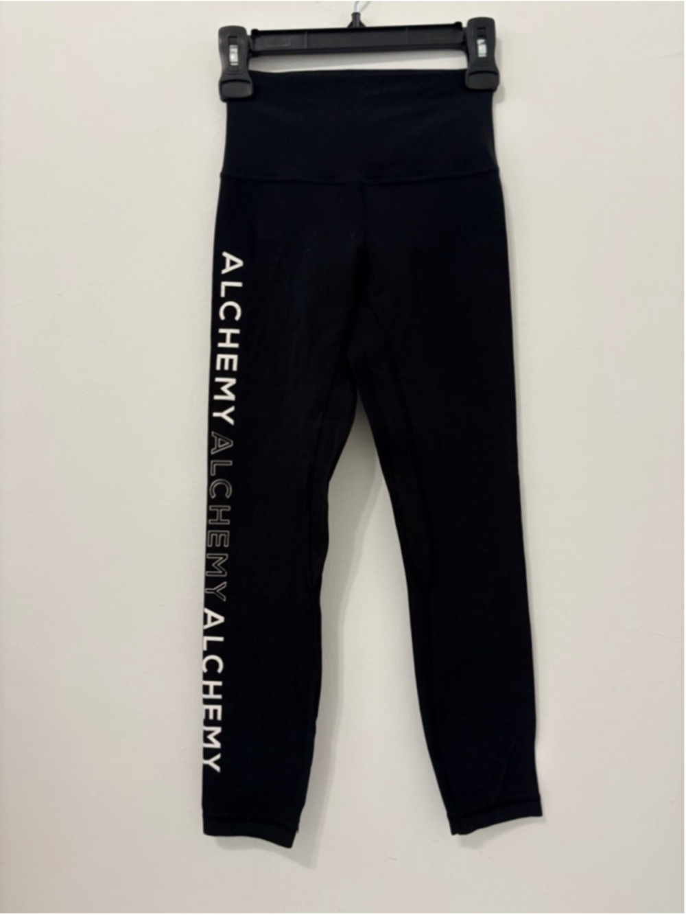 Lululemon Align HR Leggings Alchemy Sz 4 Black EUC